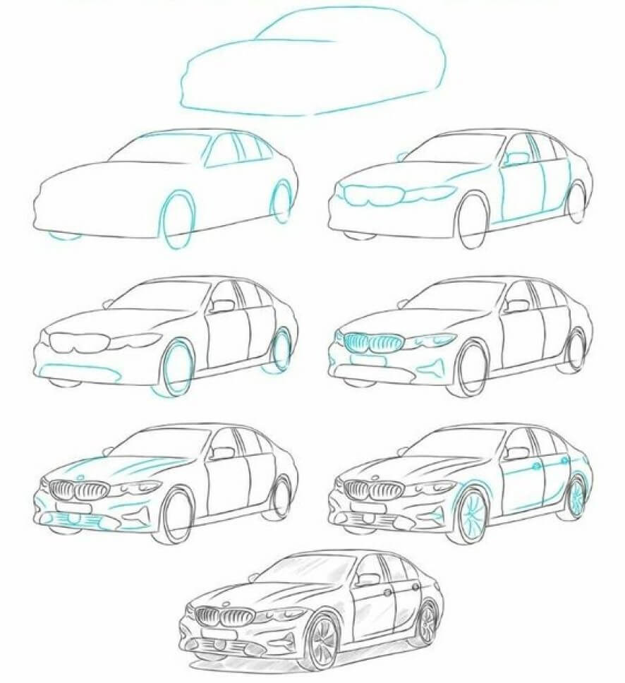 39 Einfach Und Simpel Auto Zeichnen Ideen ZeichnenIdeen Com