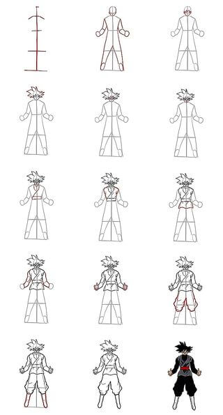 Goku-Idee 7 zeichnen ideen