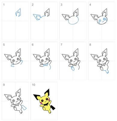 Schönes Pikachu zeichnen ideen