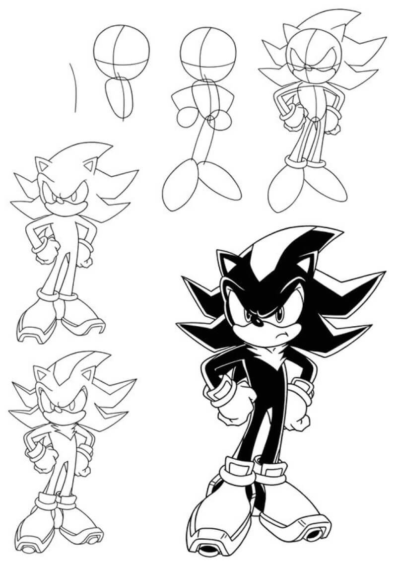 Sonic - Idee 6 zeichnen ideen