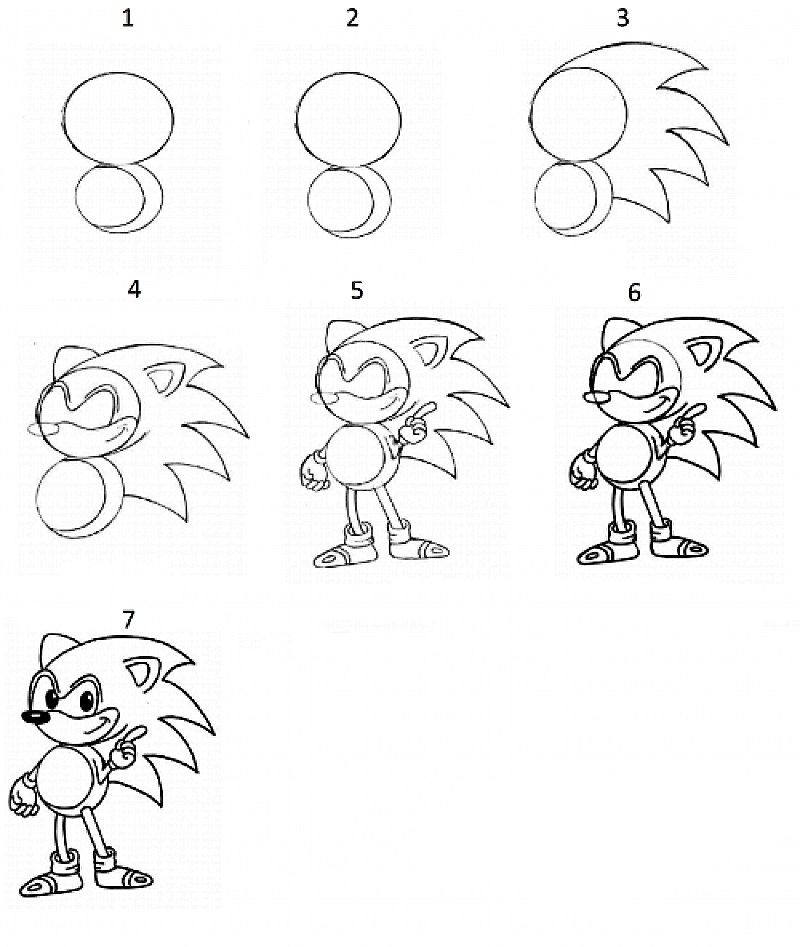 Sonic - Idee 7 zeichnen ideen