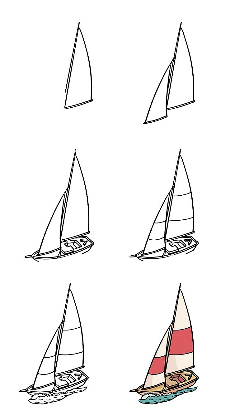 Eine Bootsidee 14 zeichnen ideen