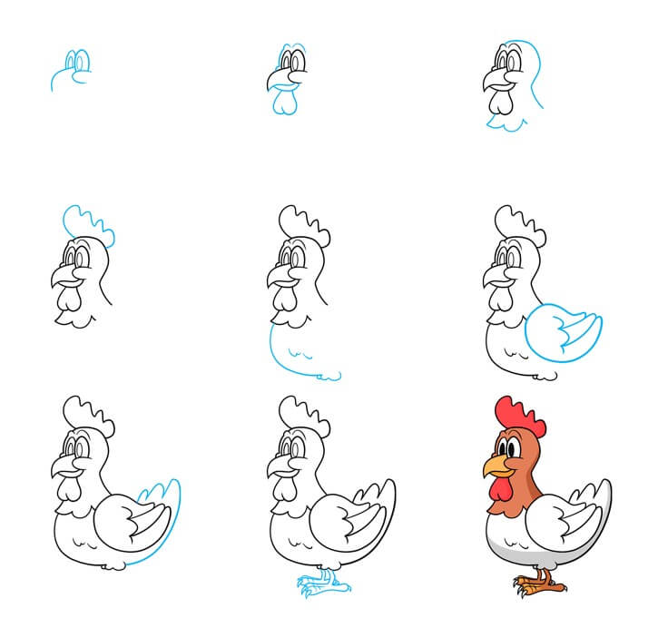 Hühneridee (15) zeichnen ideen