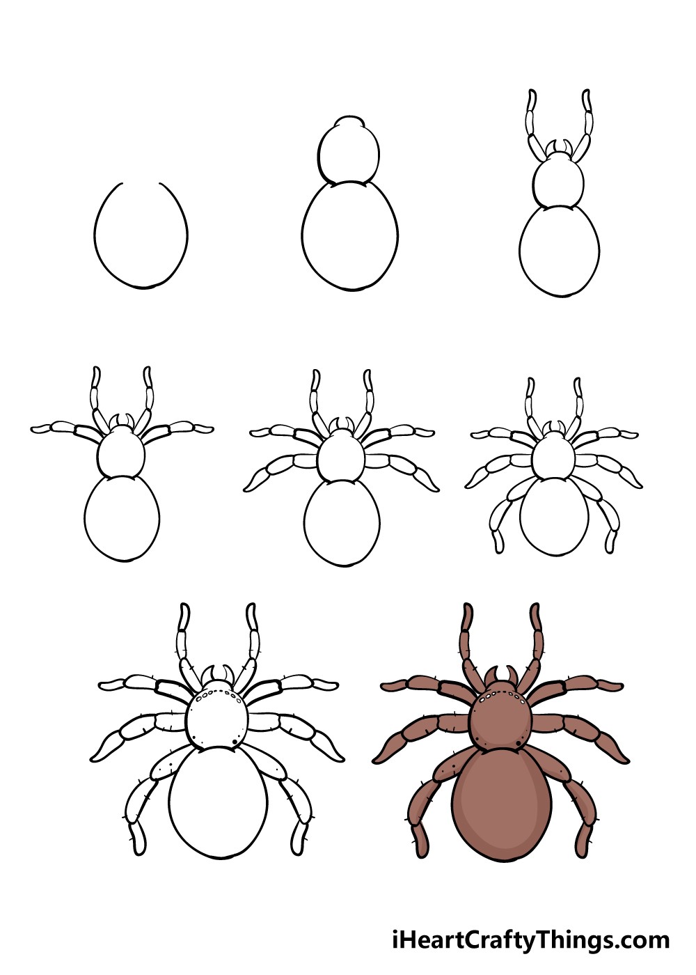 Spinne zeichnen ideen