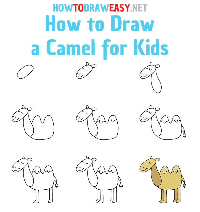 Kamel-Idee 8 zeichnen ideen