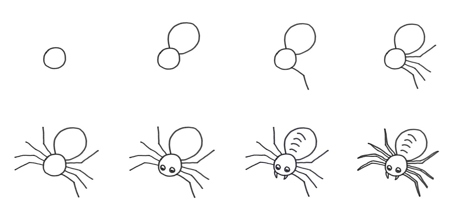 Spider idea 7 zeichnen ideen