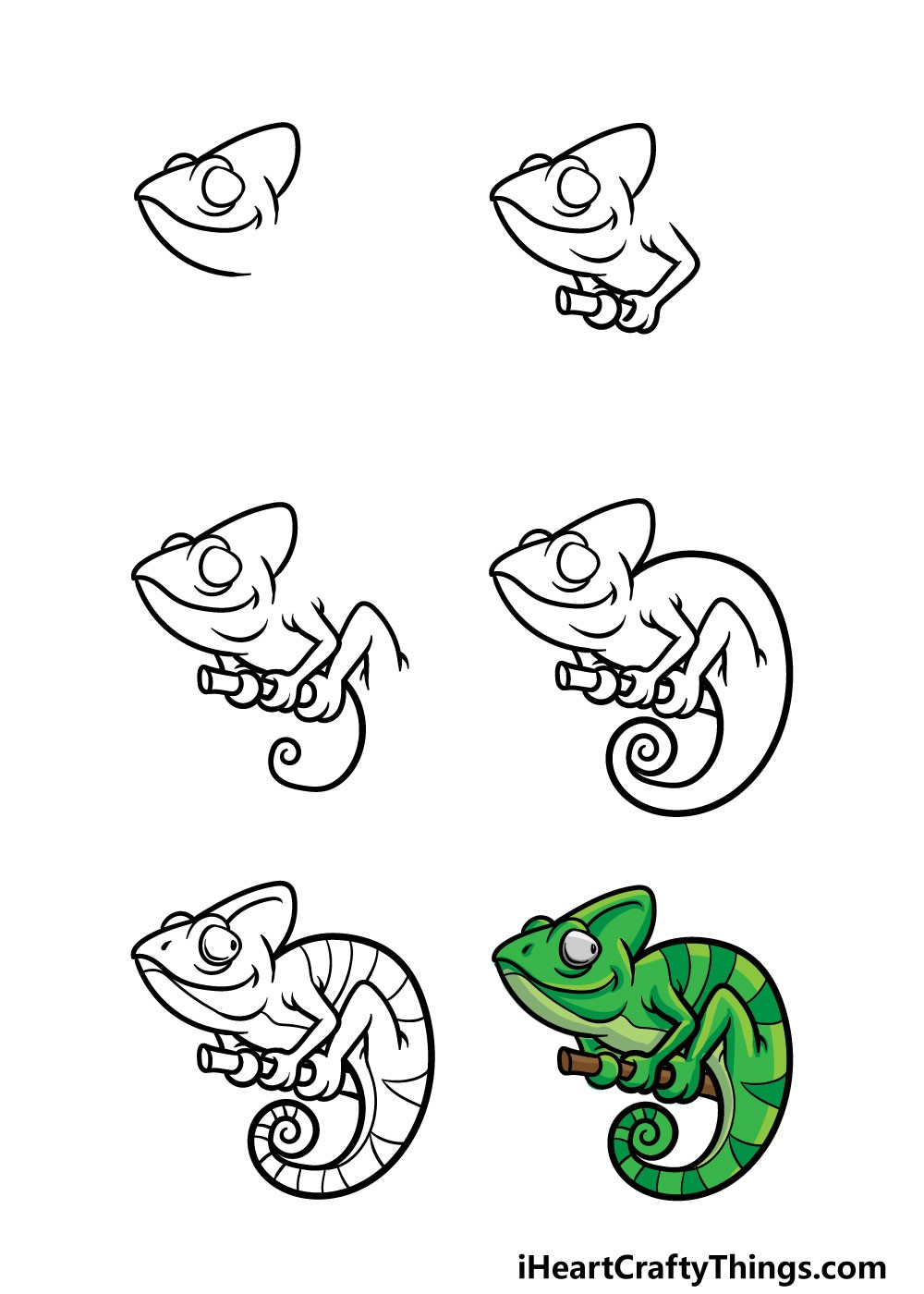 Gecko-Idee 6 zeichnen ideen