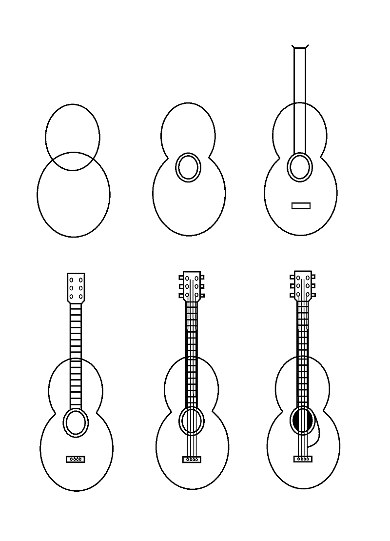 Idées de guitare 14 zeichnen ideen