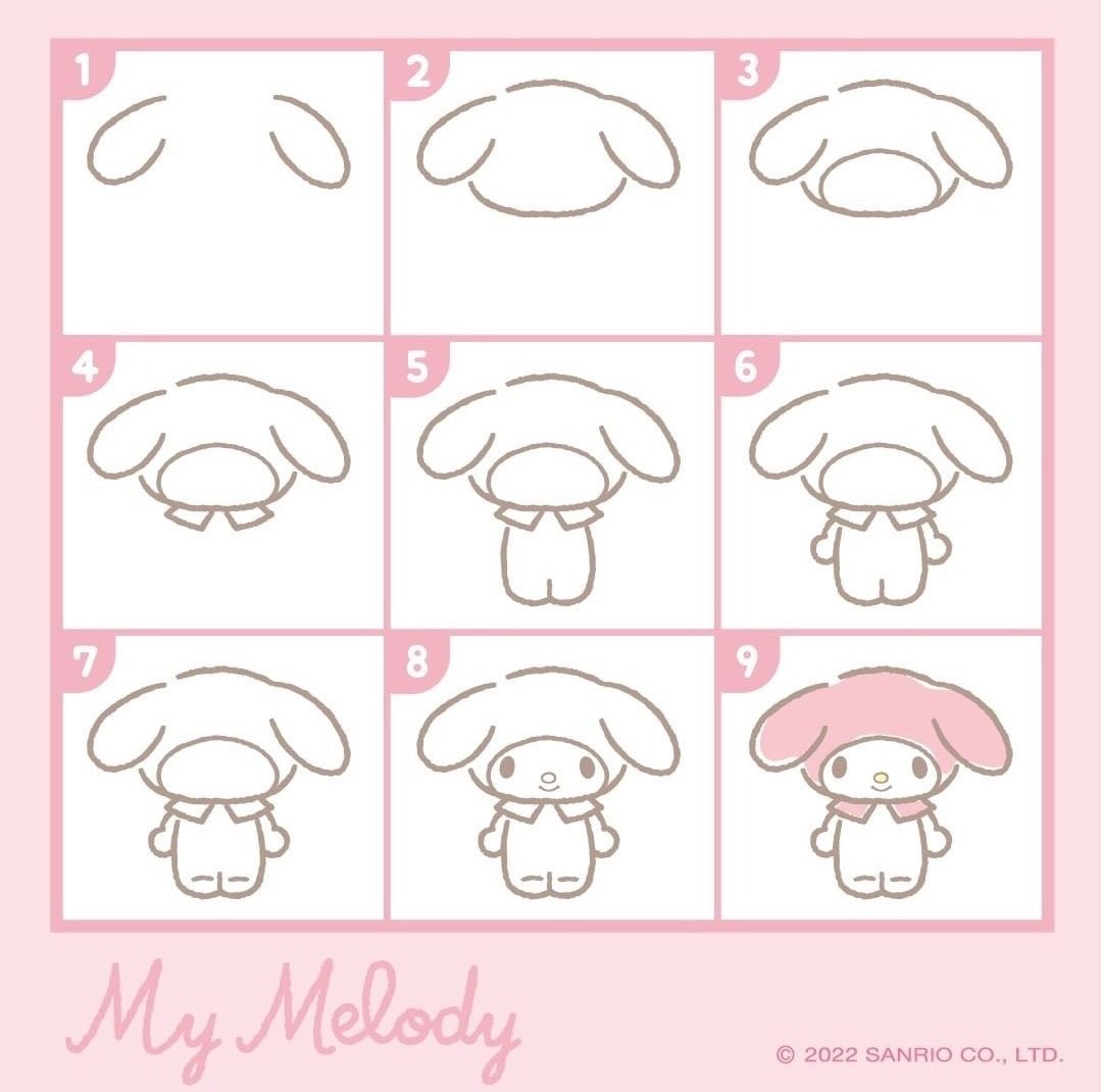 My Melody Idee 3 zeichnen ideen