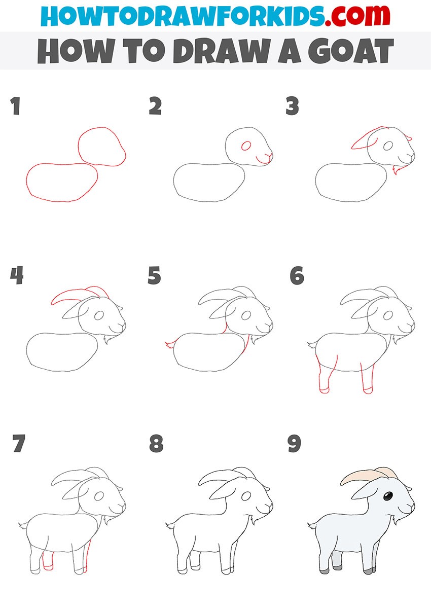 Ziegenidee 8 zeichnen ideen