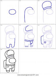 Astronauten-Idee 8 zeichnen ideen