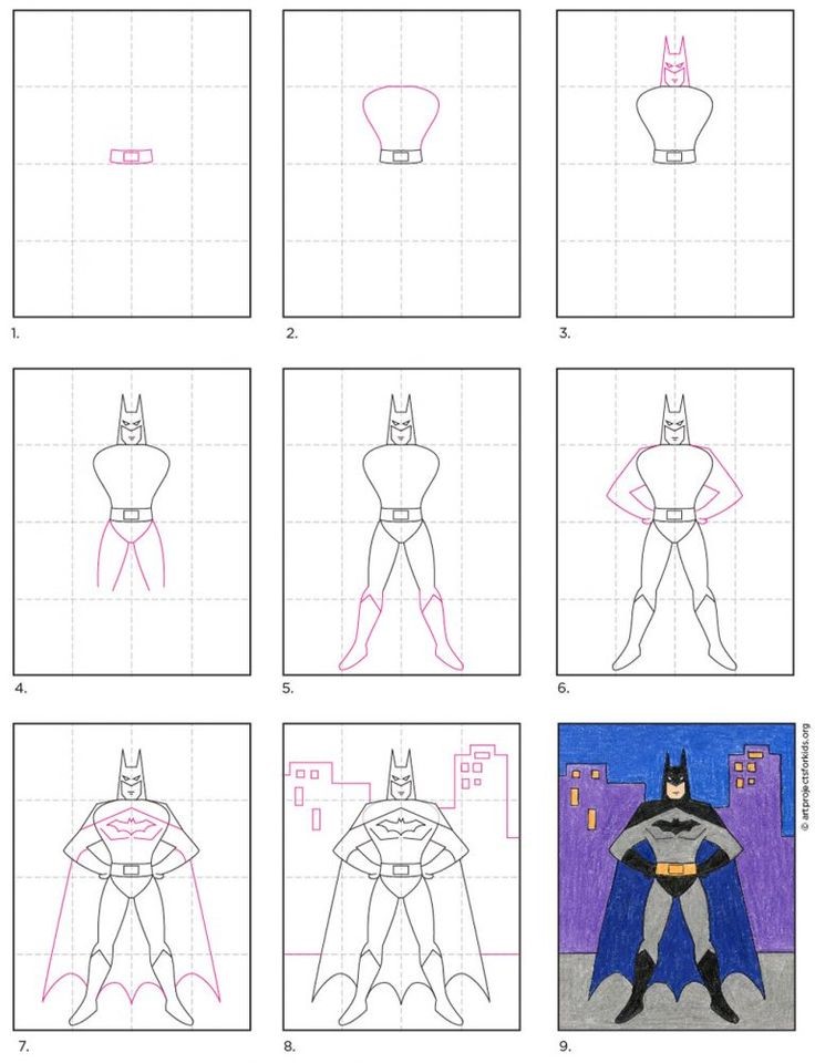 Batman-Idee 3 zeichnen ideen
