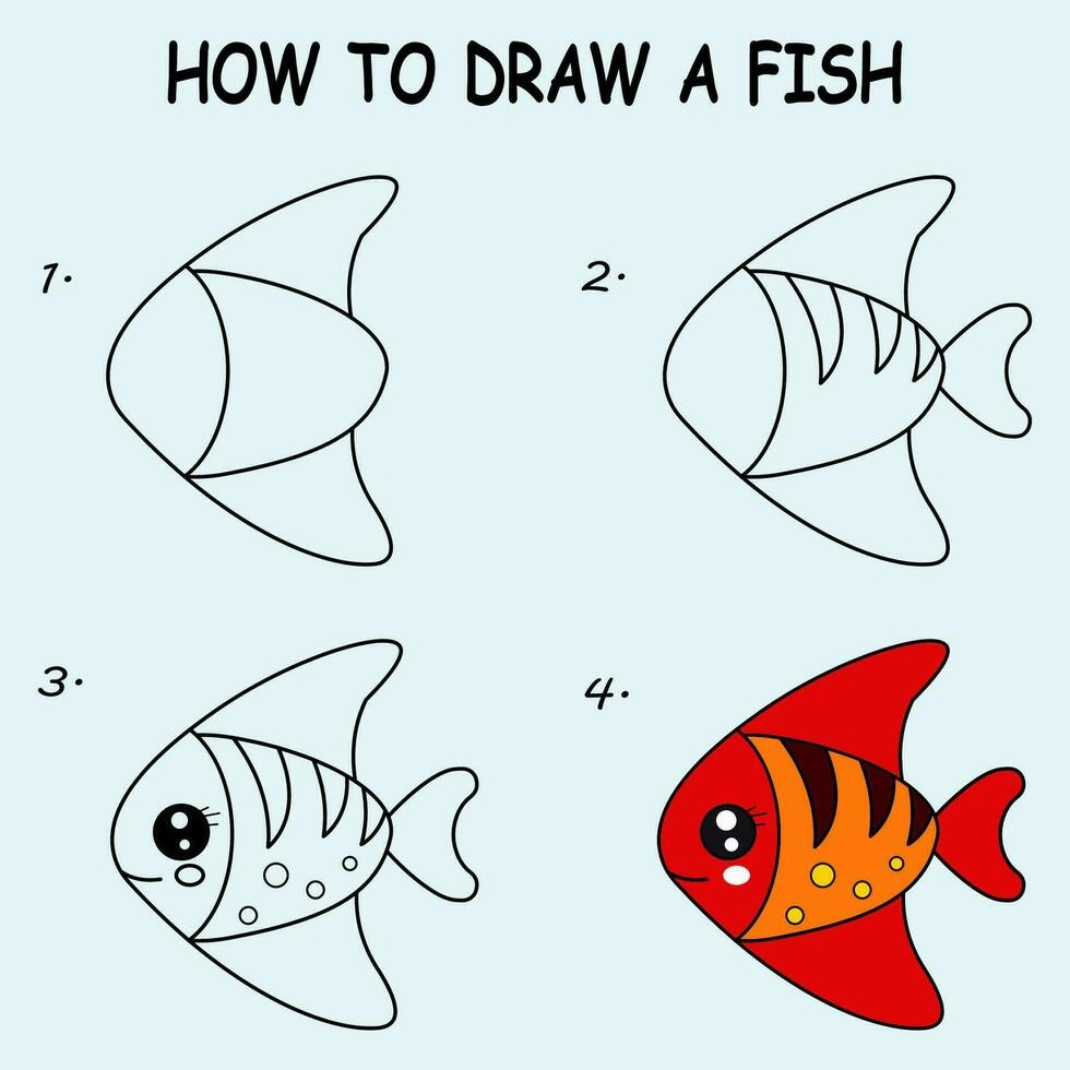 Zeichnen Lernen fish idea 14