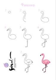 Flamingo-Idee 11 zeichnen ideen