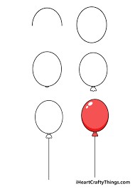 Luftballons-Idee 1 zeichnen ideen