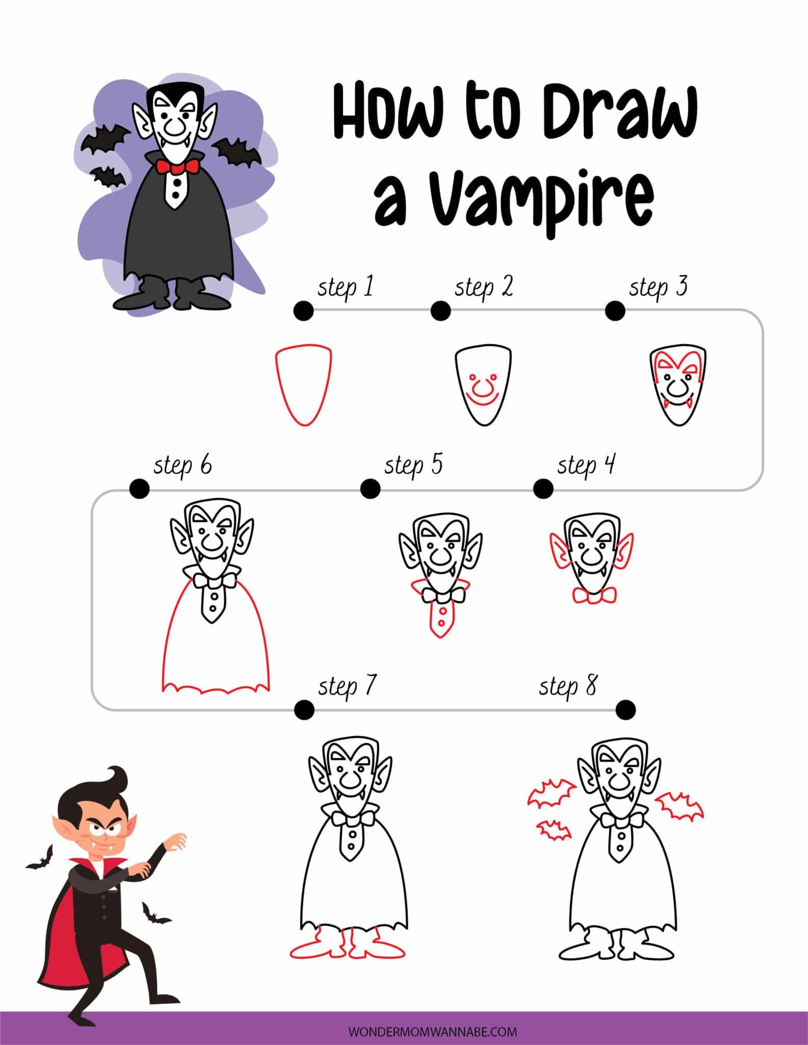 Zeichnen Lernen Vampire idea 6