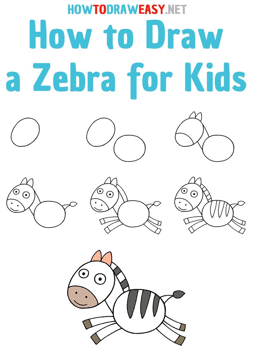 Zeichnen Lernen Zebra Idea 8