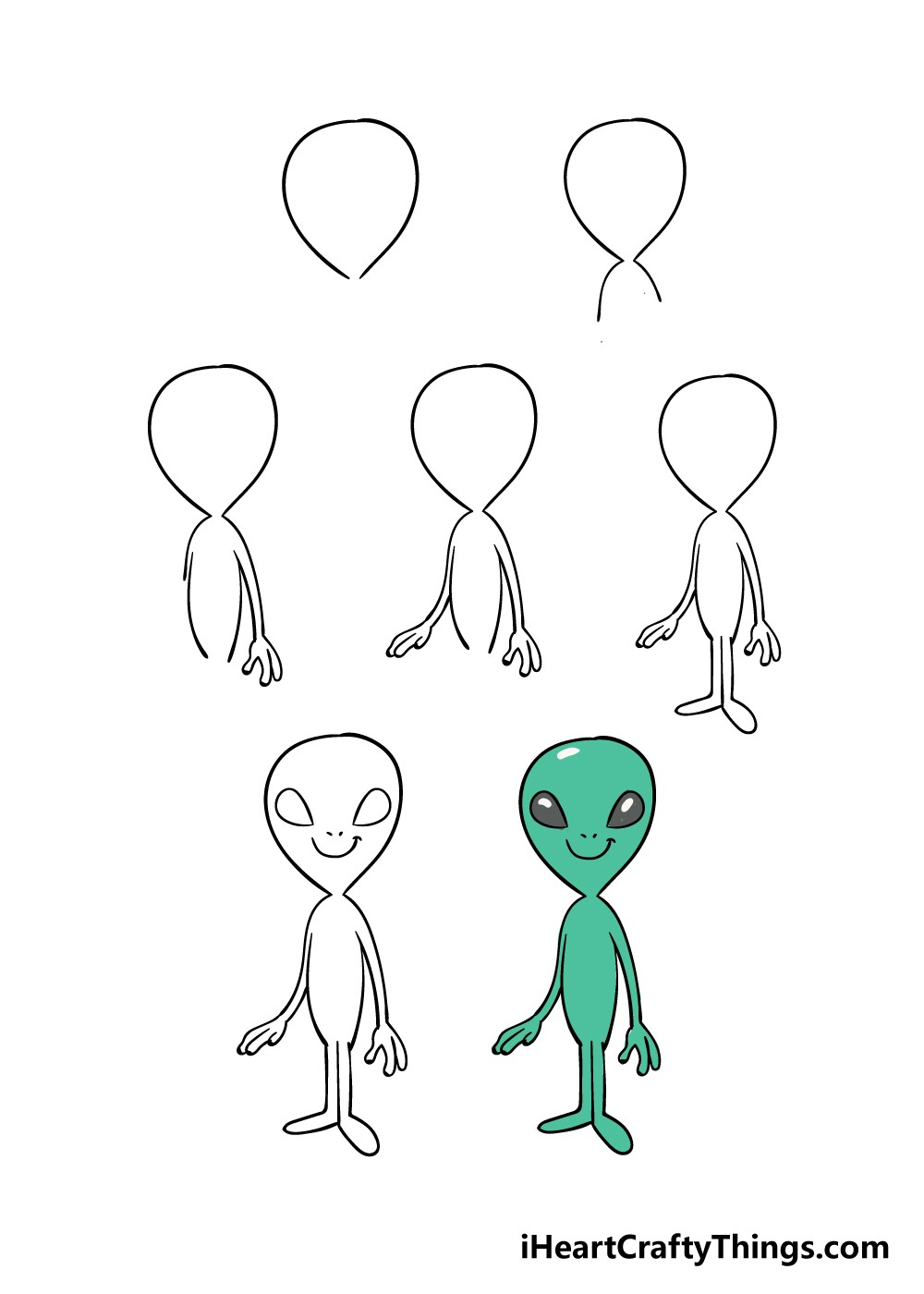 Außerirdische Idee 2 zeichnen ideen