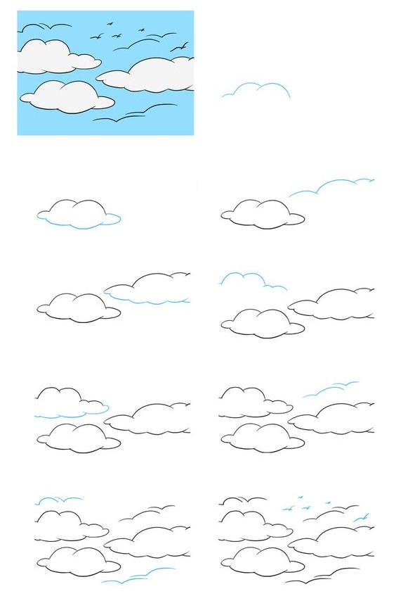 Cloud-Ideen (4) zeichnen ideen