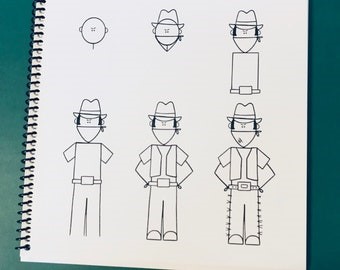 Cowboy-Idee 5 zeichnen ideen