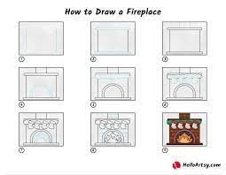 Idea Fireplace 4 zeichnen ideen
