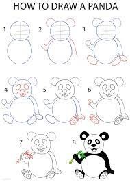 Panda-Idee 10 zeichnen ideen