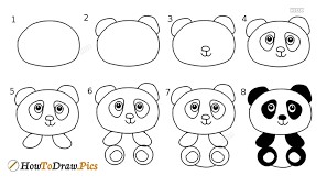 Panda-Idee 9 zeichnen ideen