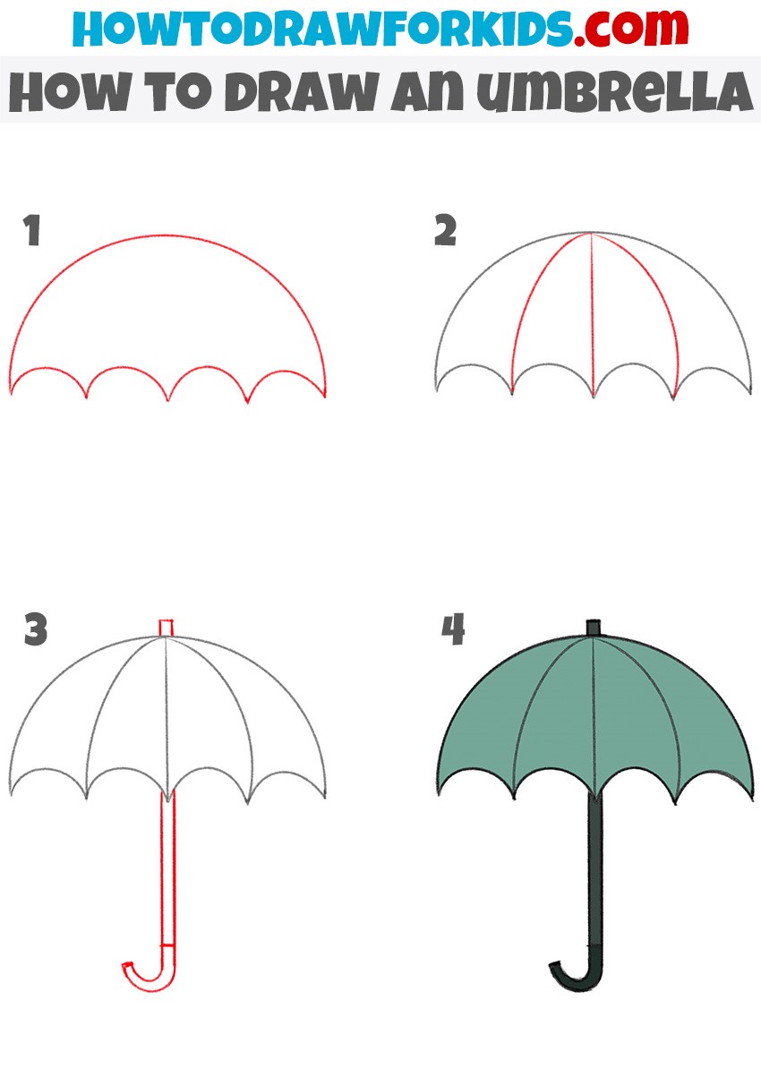 Regenschirm-Idee 14 zeichnen ideen