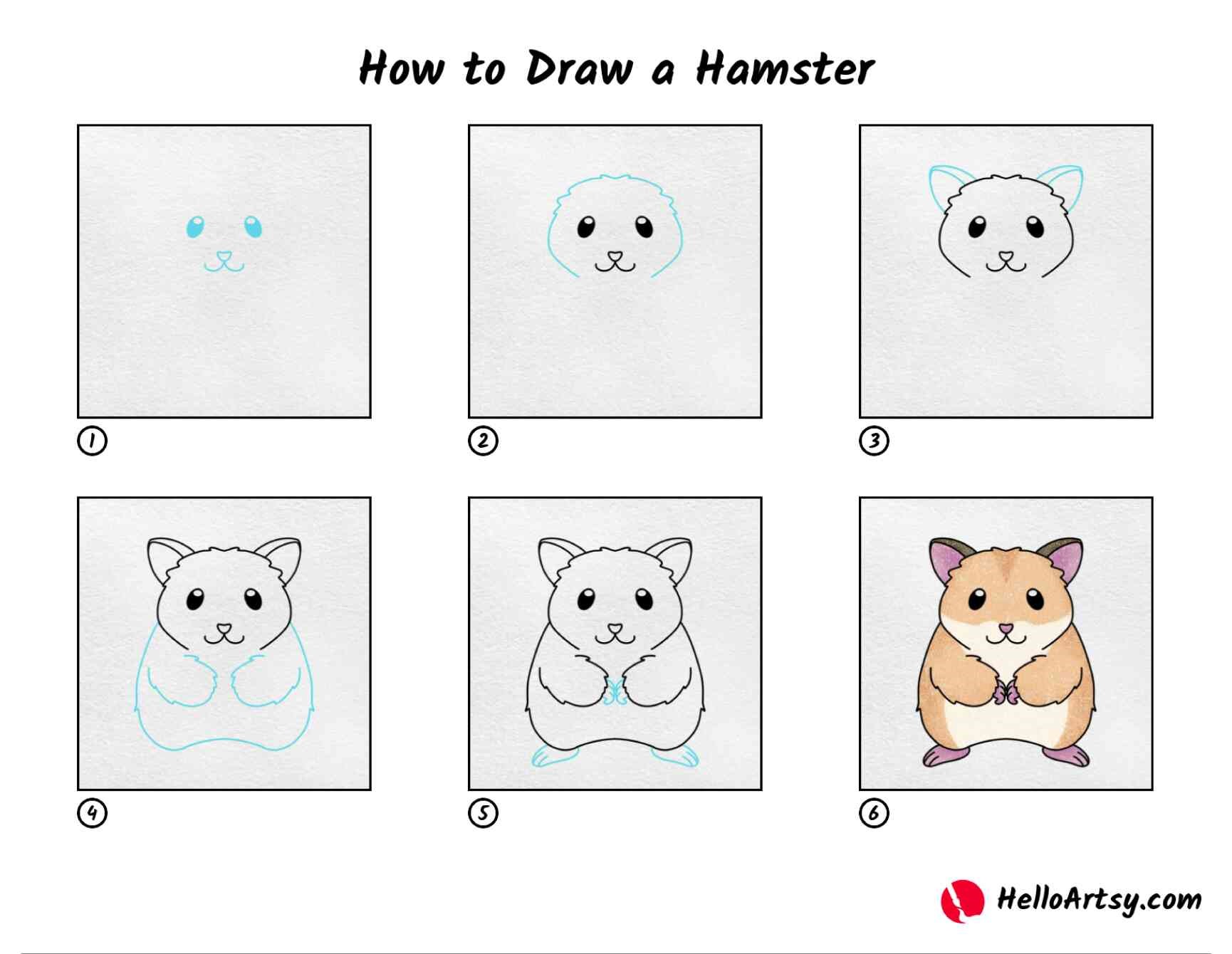 Idee für Hamster 1 zeichnen ideen