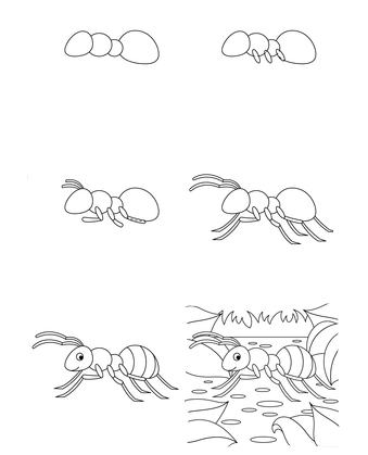 Ameisenidee (1) zeichnen ideen