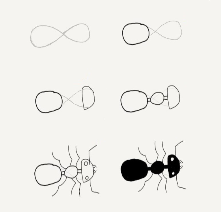 Ameisenidee (12) zeichnen ideen