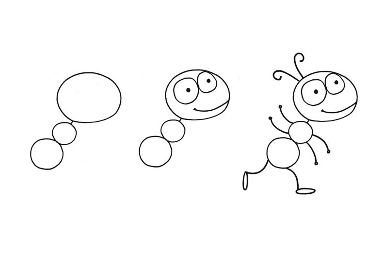Ameisenidee (16) zeichnen ideen