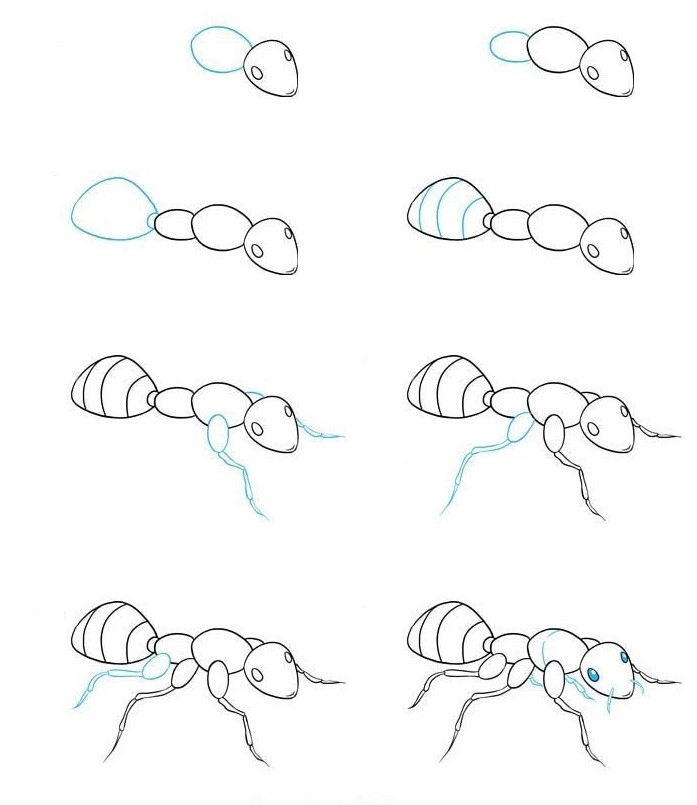 Ameisenidee (22) zeichnen ideen