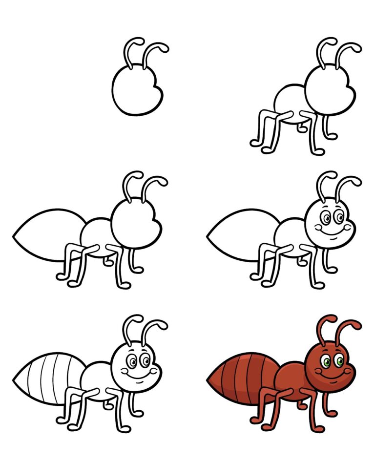 Ameisenidee (4) zeichnen ideen