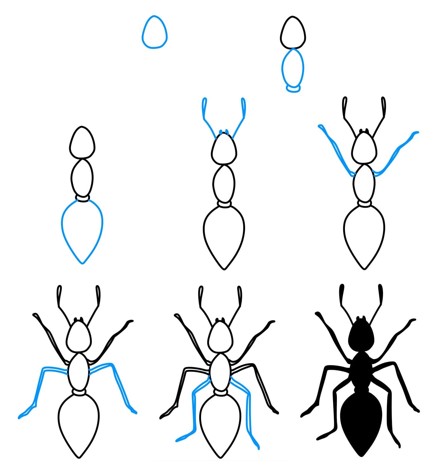 Ameisenidee (7) zeichnen ideen
