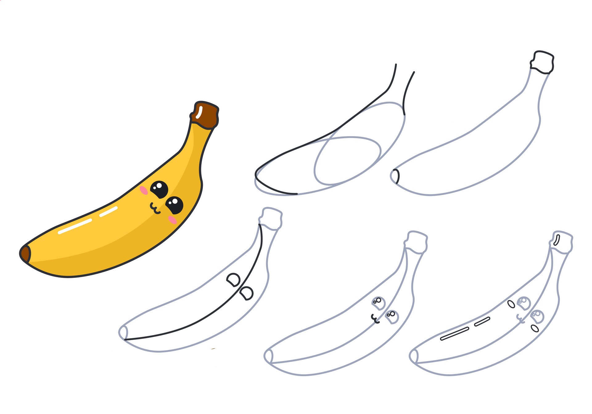 Bananenidee (10) zeichnen ideen