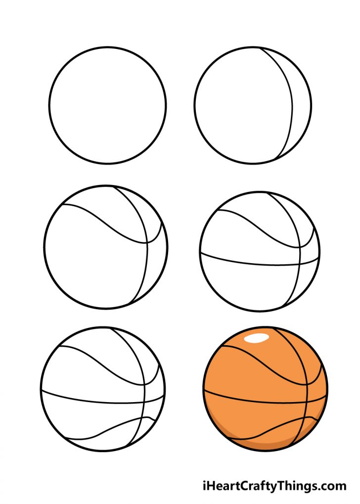 Zeichnen Lernen Basketball-Idee (5)