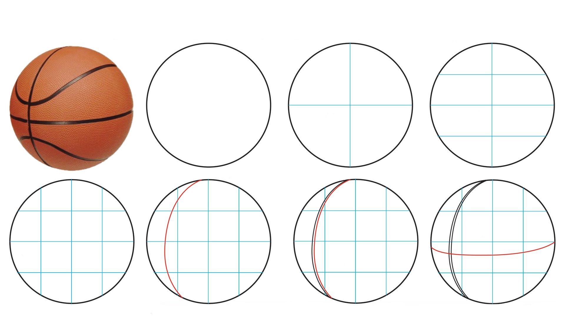 Zeichnen Lernen Basketball-Idee (7)