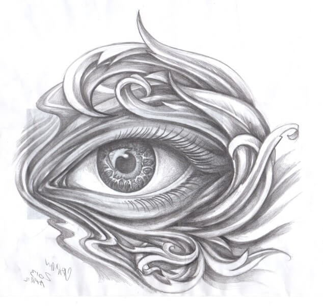 Zeichnen Lernen Chicano-Augen (9)