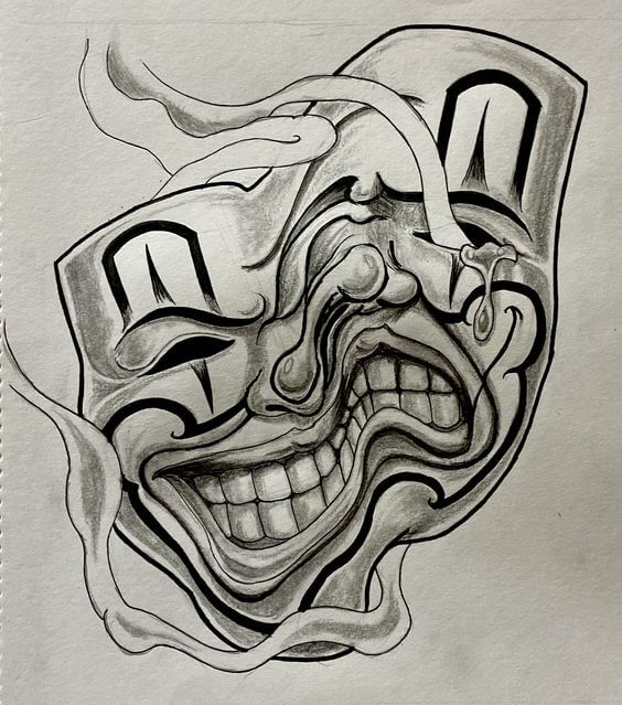 Chicano clown (4) zeichnen ideen