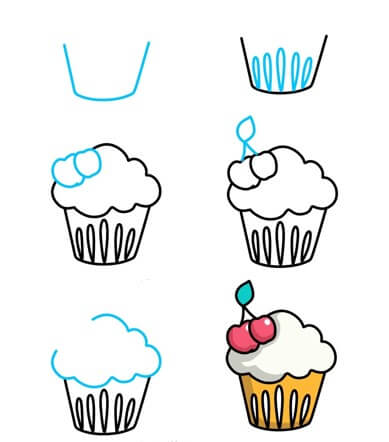 Cupcake-Idee (11) zeichnen ideen