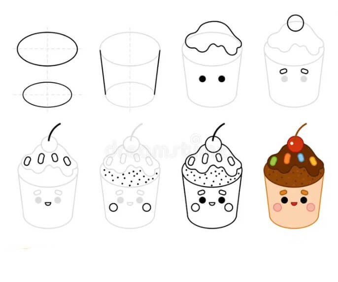 Cupcake-Idee (13) zeichnen ideen