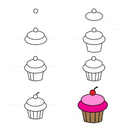 Cupcake-Idee (16) zeichnen ideen