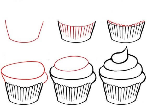 Cupcake-Idee (19) zeichnen ideen