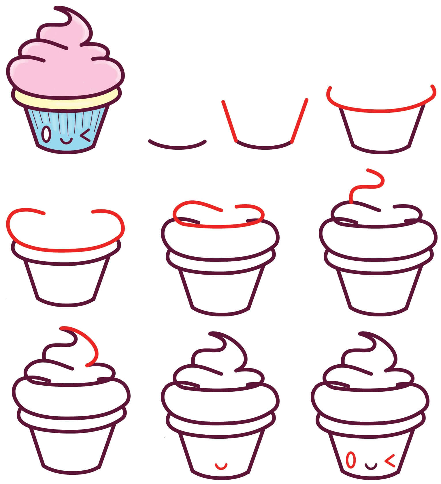 Cupcake-Idee (4) zeichnen ideen