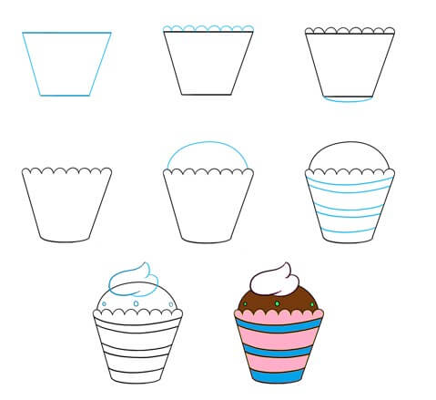 Cupcake-Idee (6) zeichnen ideen