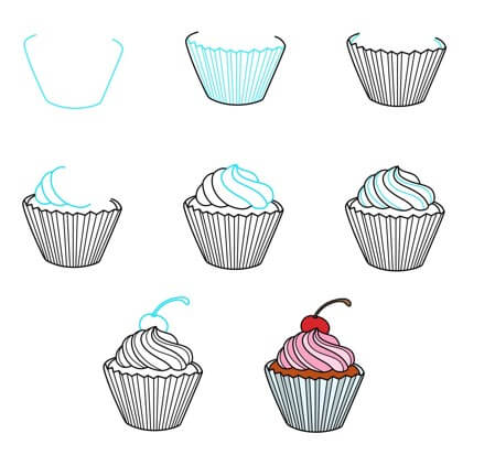 Cupcake-Idee (8) zeichnen ideen