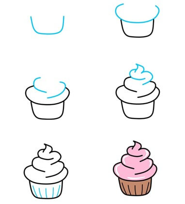 Cupcake-Idee (9) zeichnen ideen