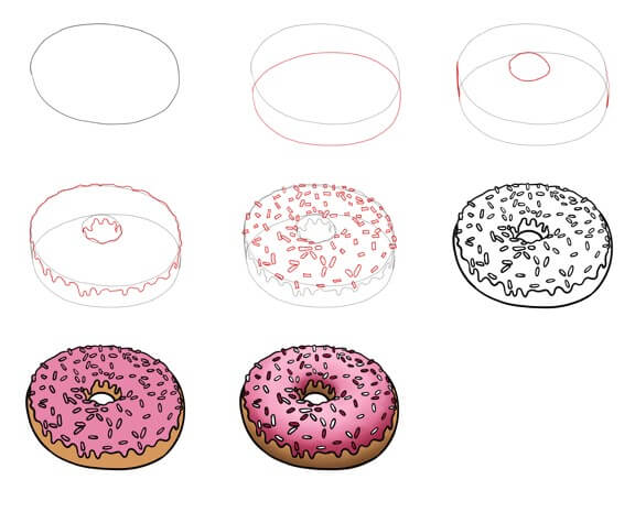 Donut-Idee (10) zeichnen ideen