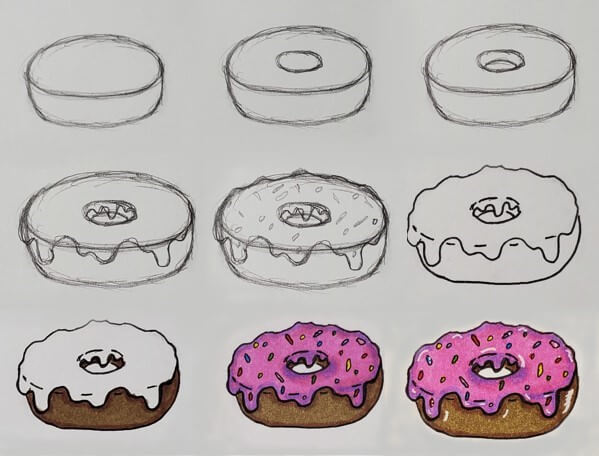 Donut-Idee (12) zeichnen ideen